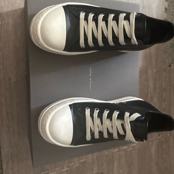 Rick Owens Mainline Ramones Low SZ 37 - Picture 1 of 4